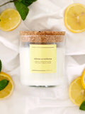 Sójová vonná svíčka – CITRON A VERBENA