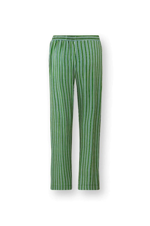 Belin Lange Hose – Kente-Streifen Grün