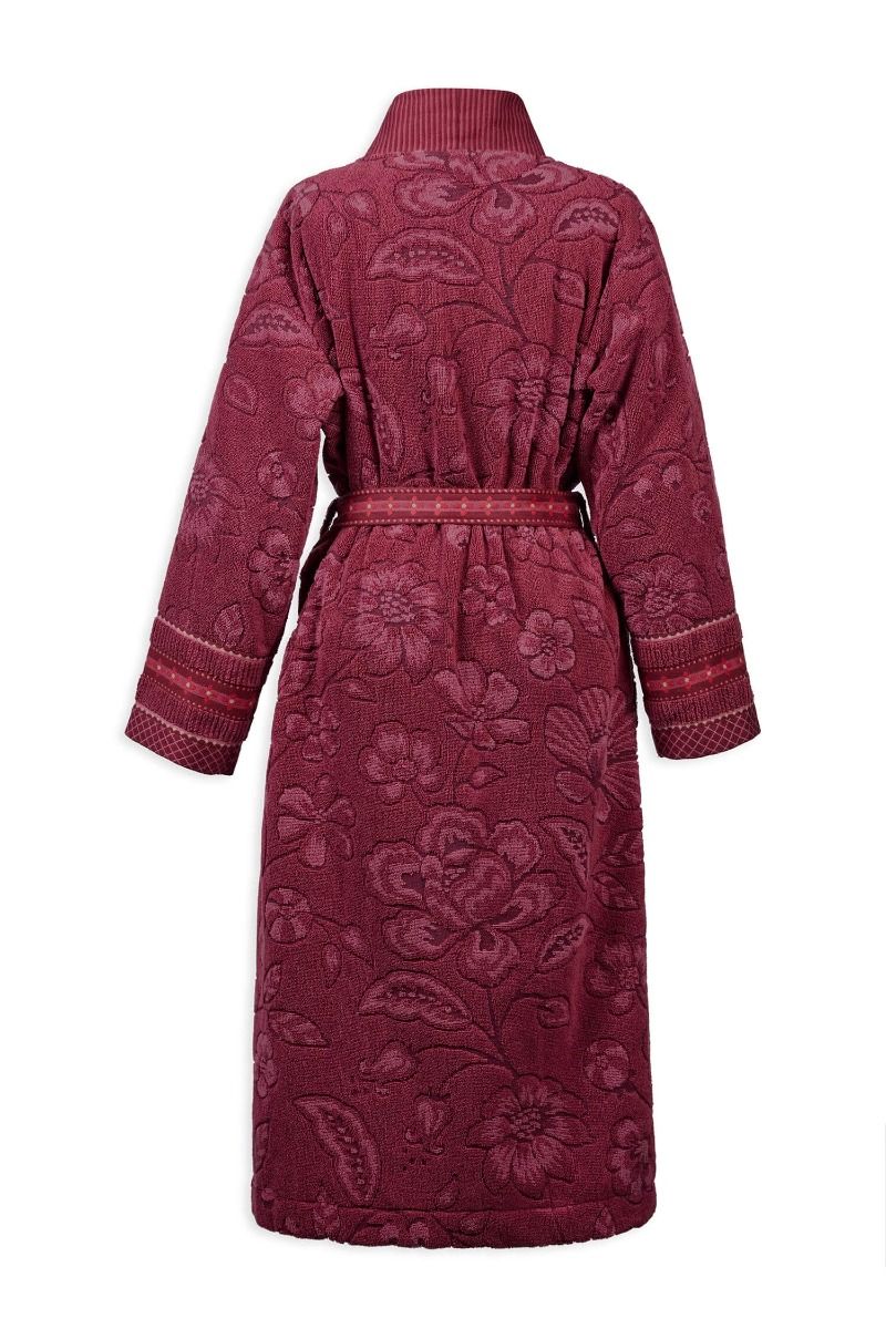 Župan Jasmin Jacquard Red - Pip Studio