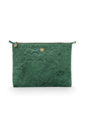 Sametové kosmetické pouzdro – Velvet Quilted – Pip Studio (zelená)