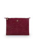 Sametové kosmetické pouzdro – Velvet Quilted – Pip Studio (červená)