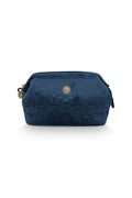 Kleine Kosmetiktasche aus Samt – Velvet Quilted Days – Pip Studio (blau)