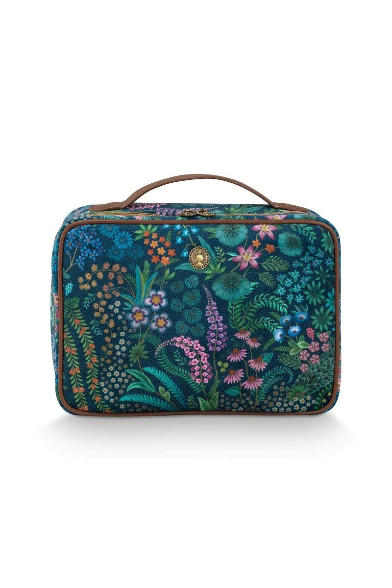 Kosmetikkoffer Casey – Querida Velvet - PIP Studio (blau)