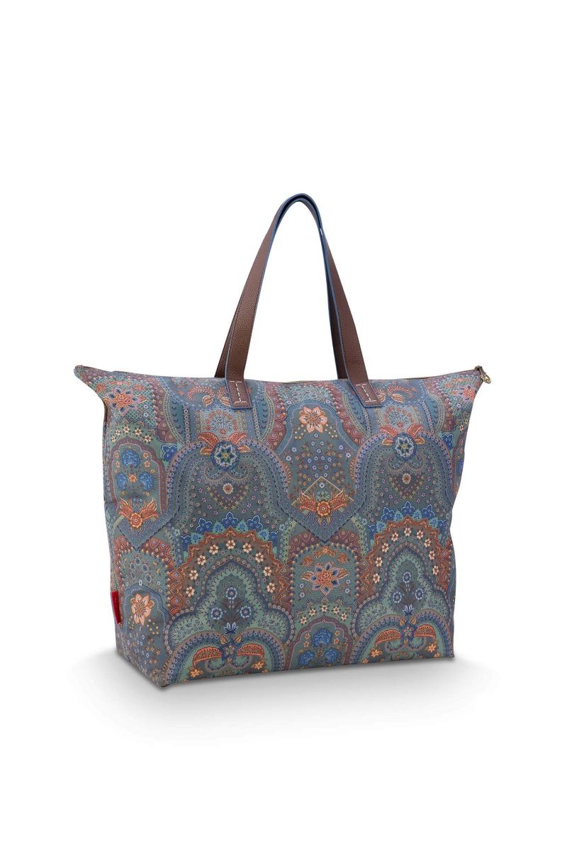 Taška - Tilda Large Jabali - Pip Studio (modrá)