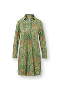 Dámské domácí šaty Daaltje – Jabali Green - Pip Studio