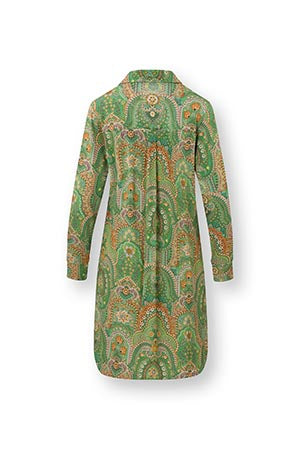 Dámské domácí šaty Daaltje – Jabali Green - Pip Studio