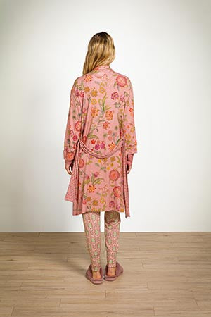 Kimono Nisha - Coco Flower Coral