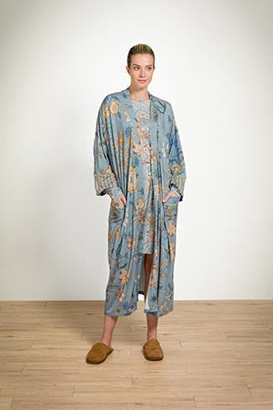 Kimono Noa – Safari Bloom Blue - Pip Studio