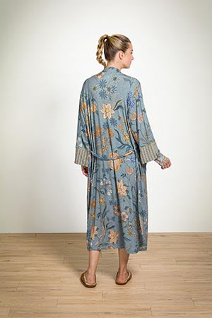 Kimono Noa – Safari Bloom Blue - Pip Studio
