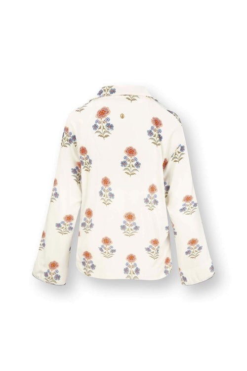 Damen-Langarmshirt Faye – Tanaka Weiß
