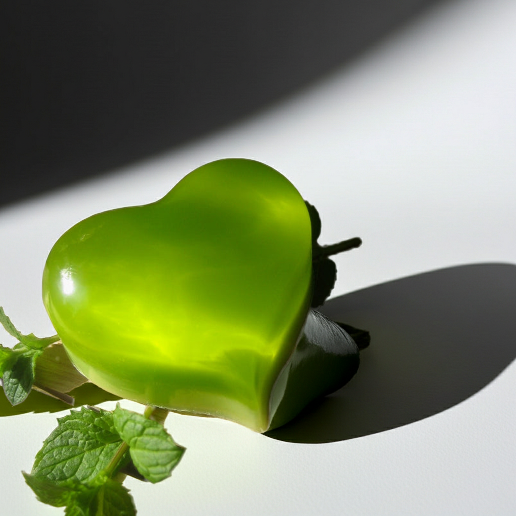 Plump Heart – Ziegenmilchseife (MINZE & LIMETTE)