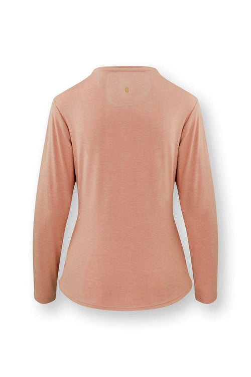 Tom – Melee Pink Damen-Langarmshirt