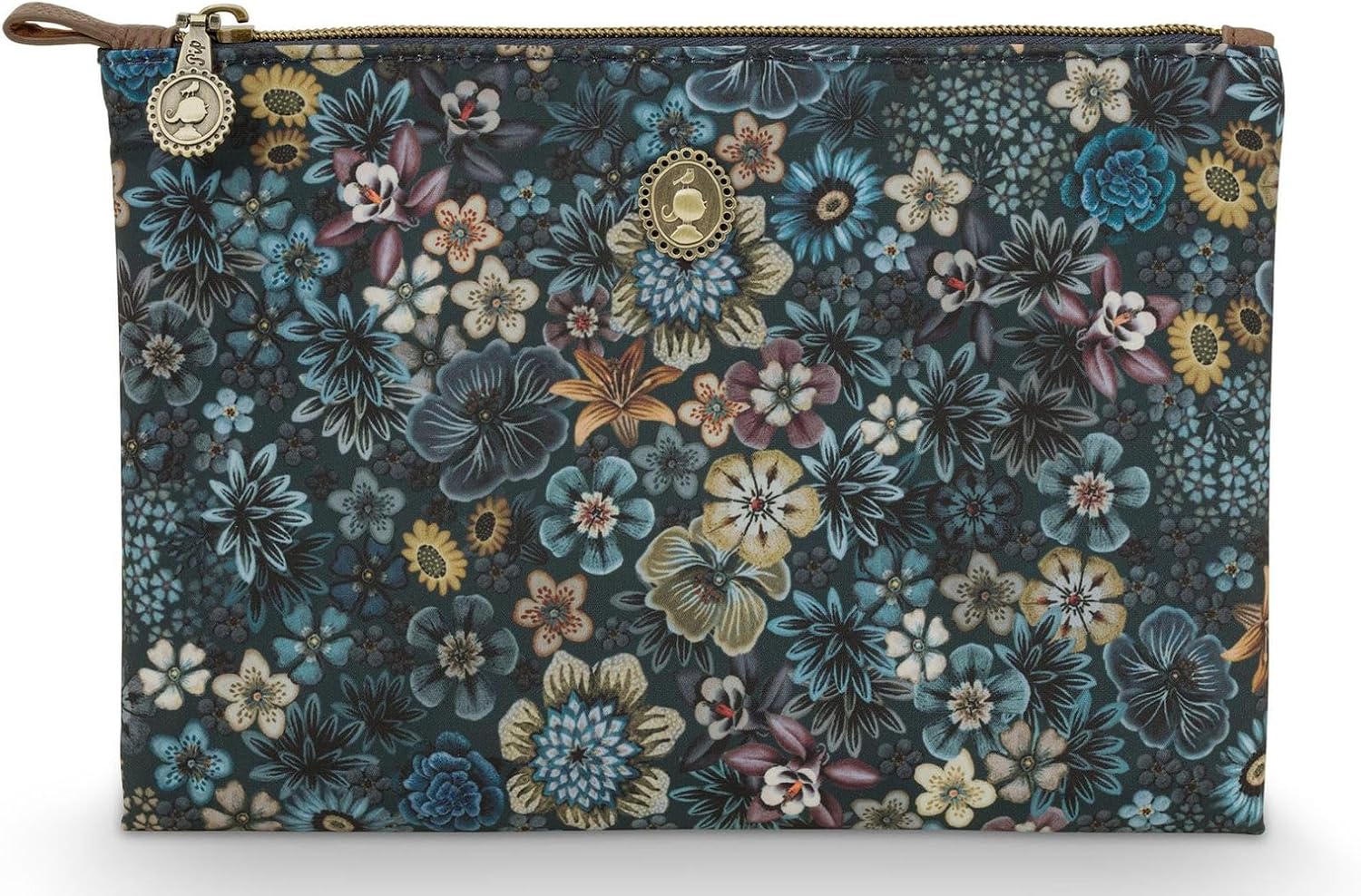 Mittelgroßer Kosmetikkoffer Charly Tutti i Fiori – Pip Studio (blau)