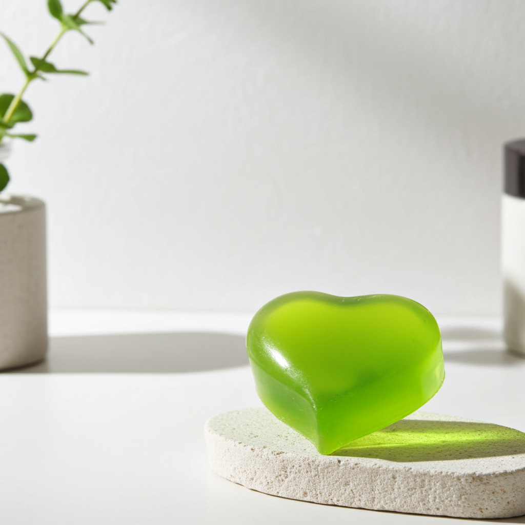 Plump Heart – Ziegenmilchseife (MINZE & LIMETTE)