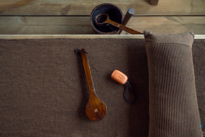 Dámský elegantní saunový set (hnědý)