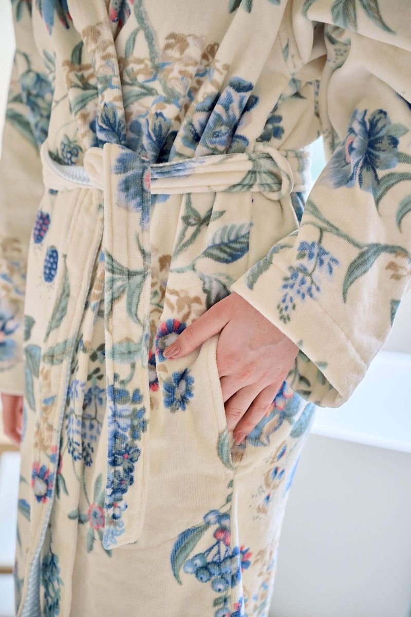 Luxusní župan Secret Garden bílý - PIP Studio