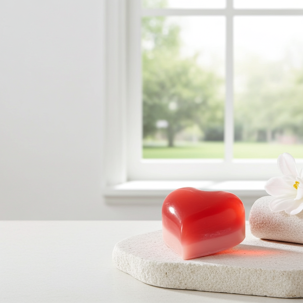 Plump Heart – Ziegenmilchseife (ORANGE & ZIMT)
