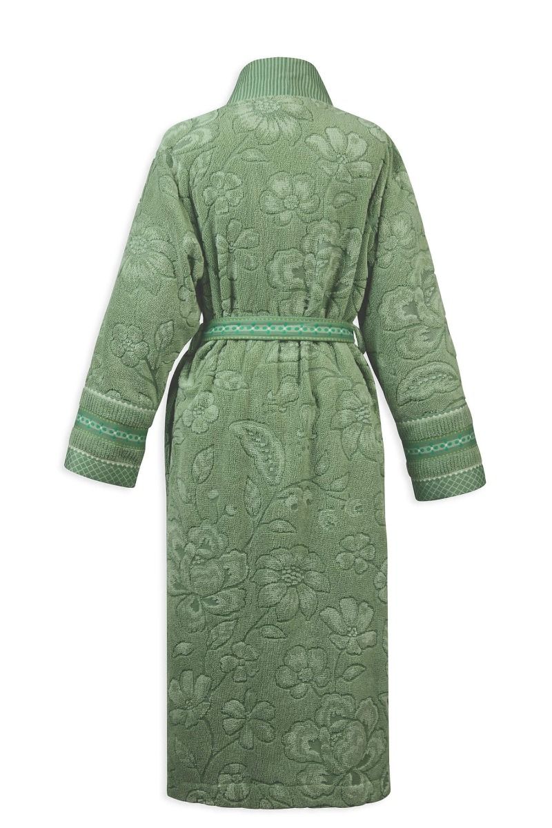Župan Jasmin Jacquard Green - Pip Studio