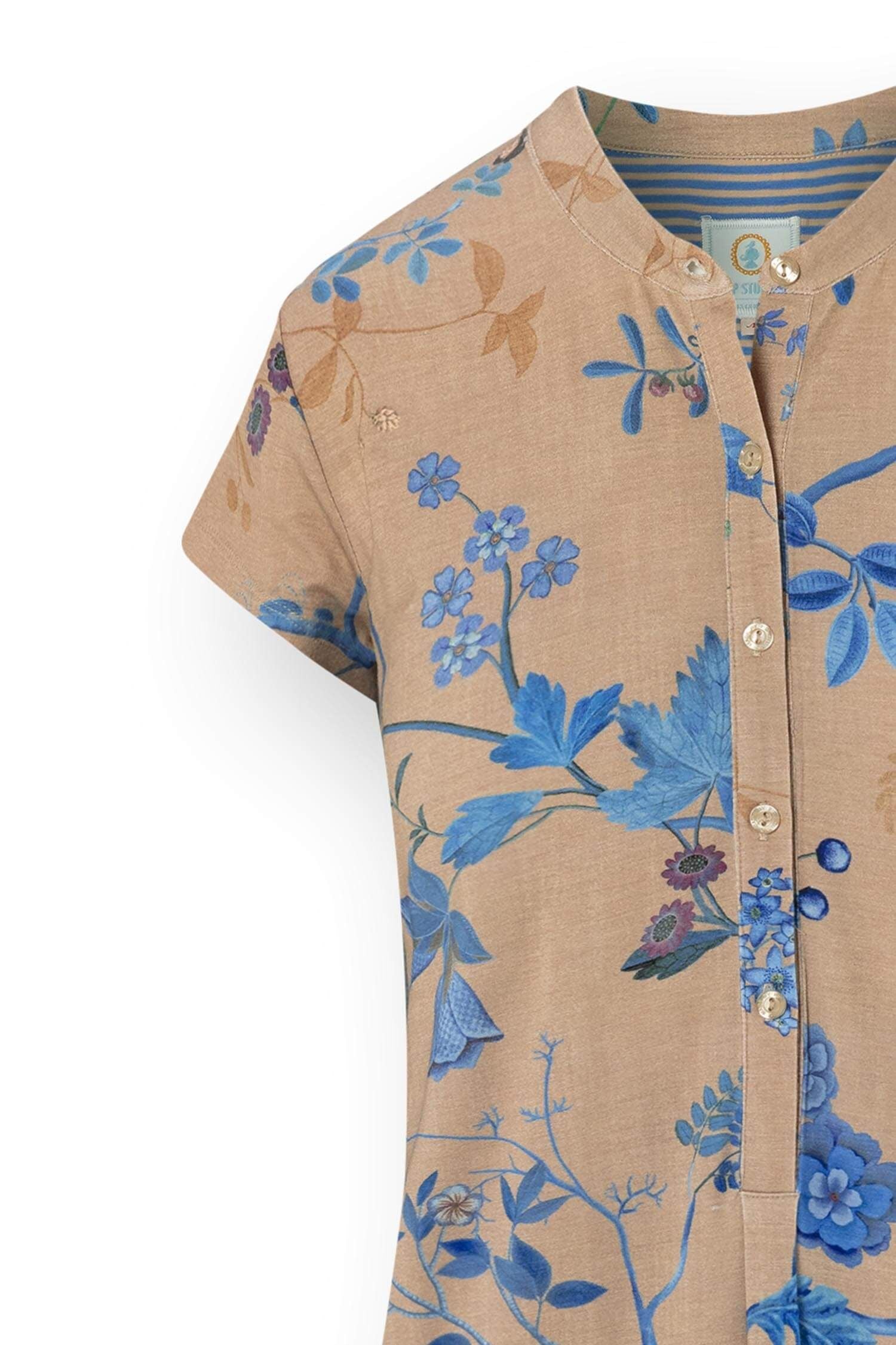 Noční košile Dalia Marigold Blue - Pip Studio