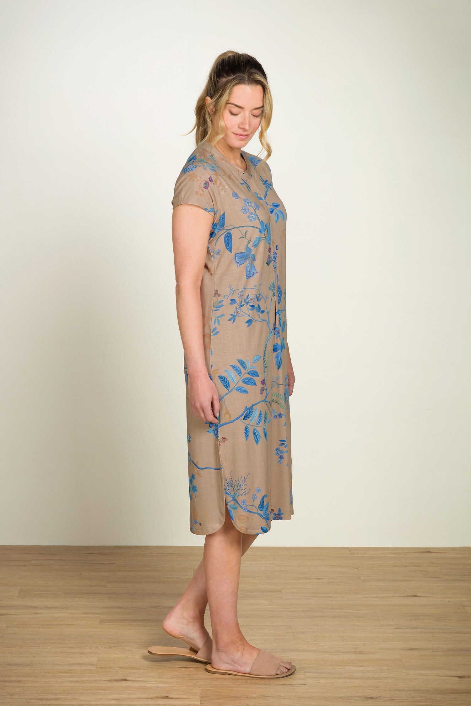 Noční košile Dalia Marigold Blue - Pip Studio