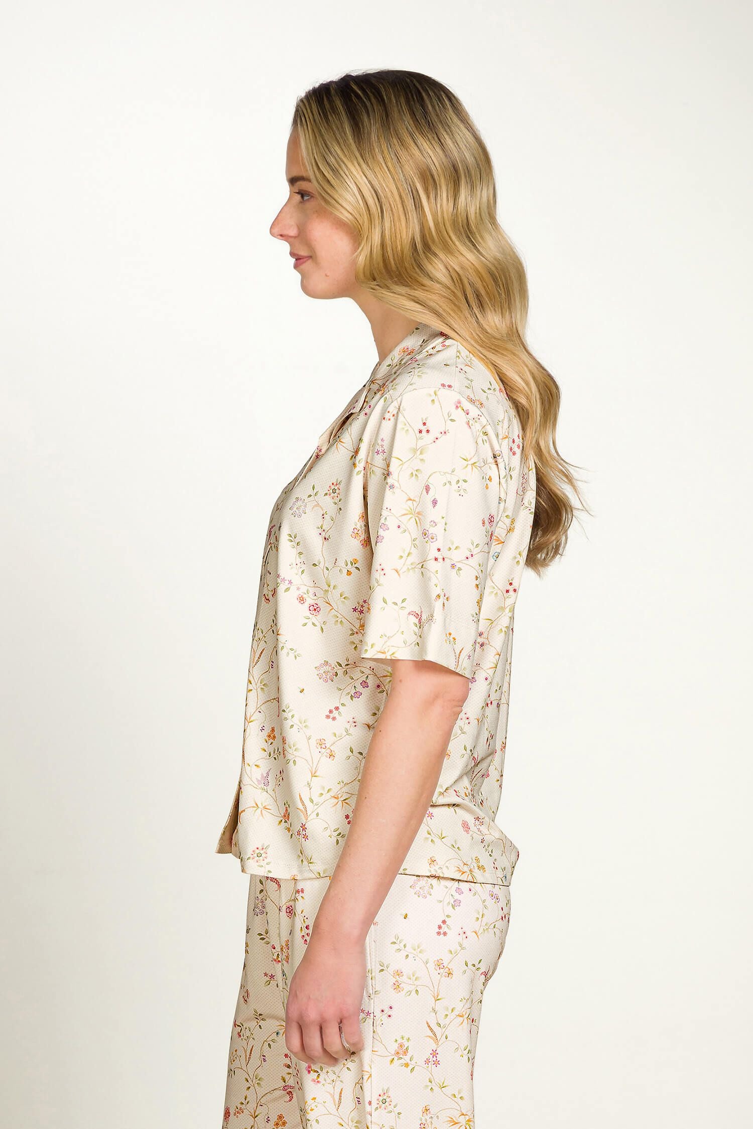 Košile Flora Little Delhi Off White - Pip Studio
