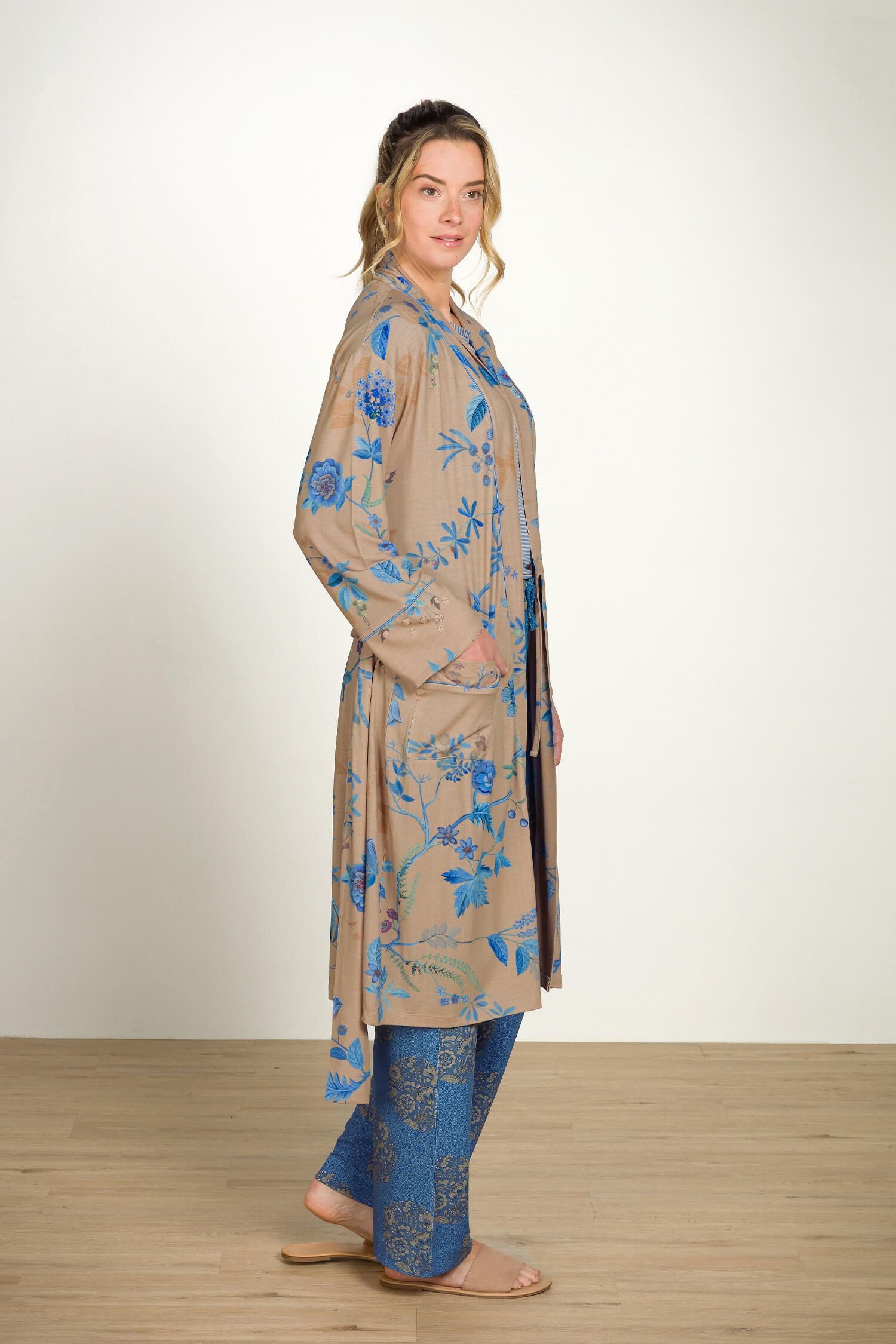 Kimono Nisha Marigold Blue - Pip Studio