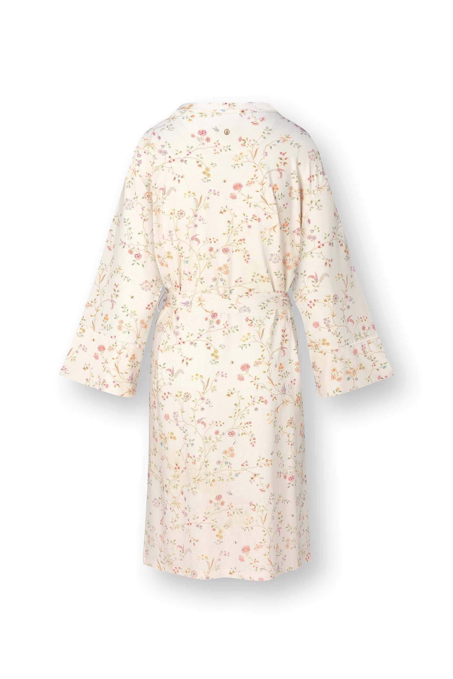 Naomi Kimono Little Delhi Hellweiß