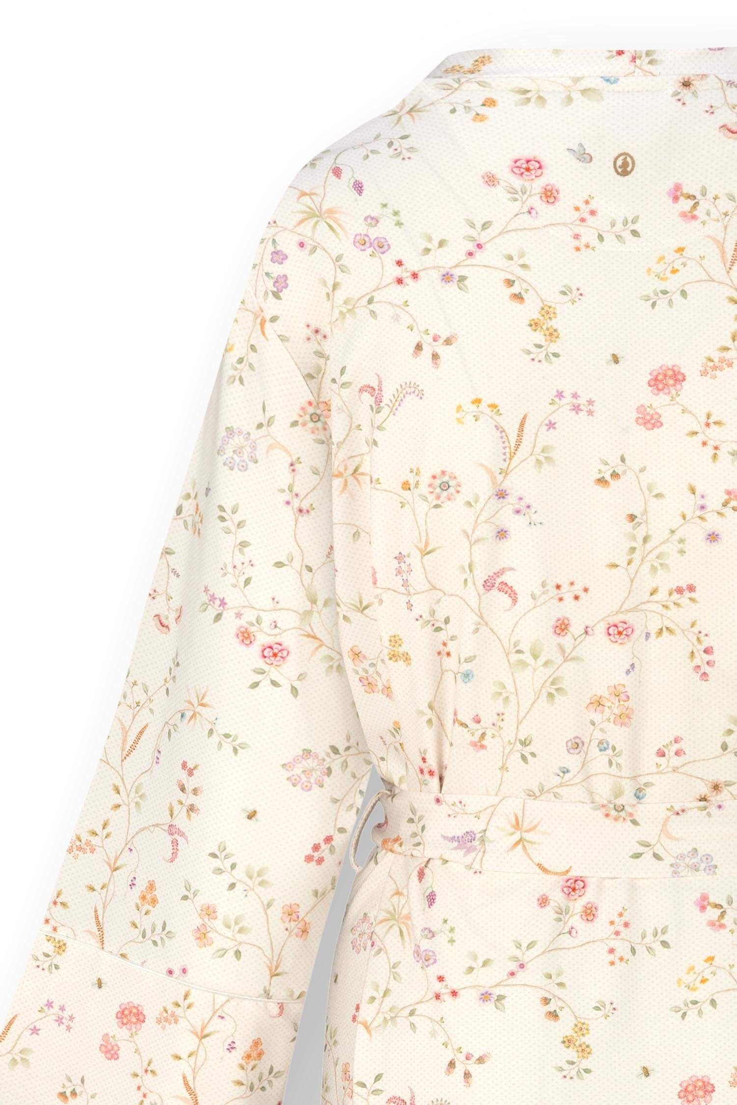 Naomi Kimono Little Delhi Hellweiß