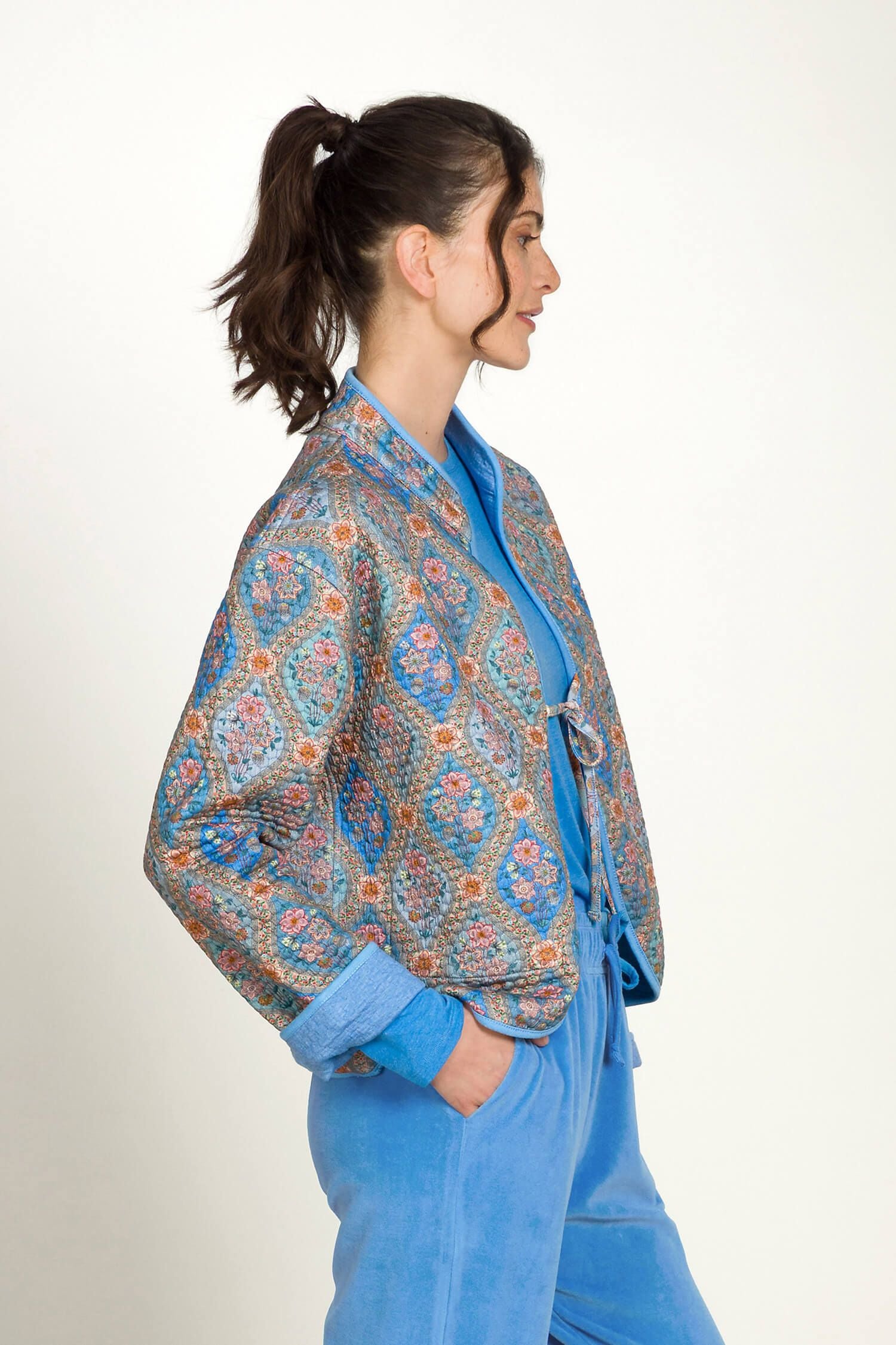 Nova Jacke Zierblau