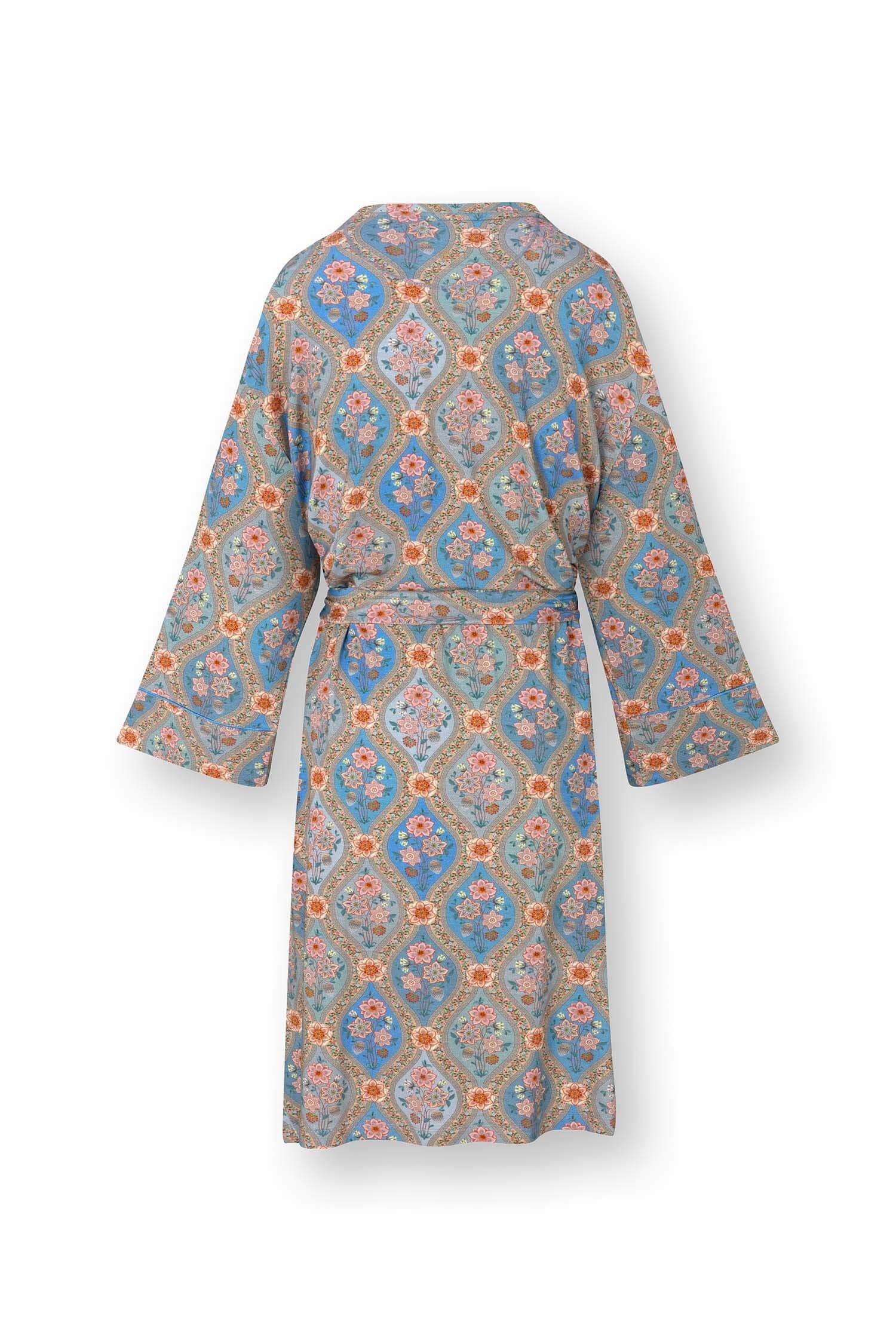 Kimono Naomi Ornament Blau