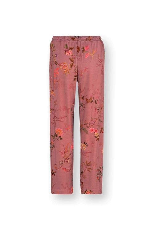 Belin Bodhi Flower lange Hose dunkelrosa