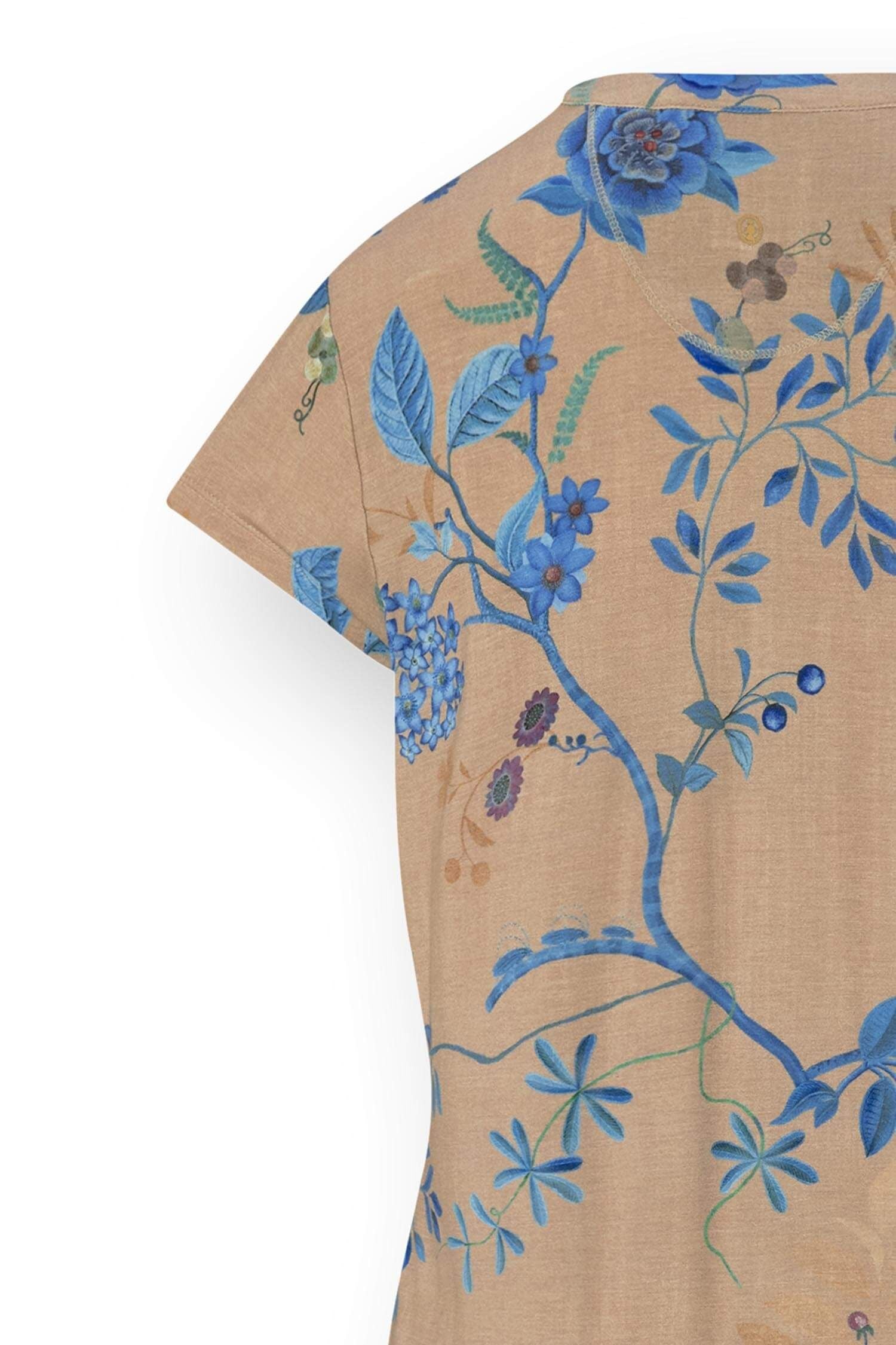 Noční košile Dalia Marigold Blue - Pip Studio