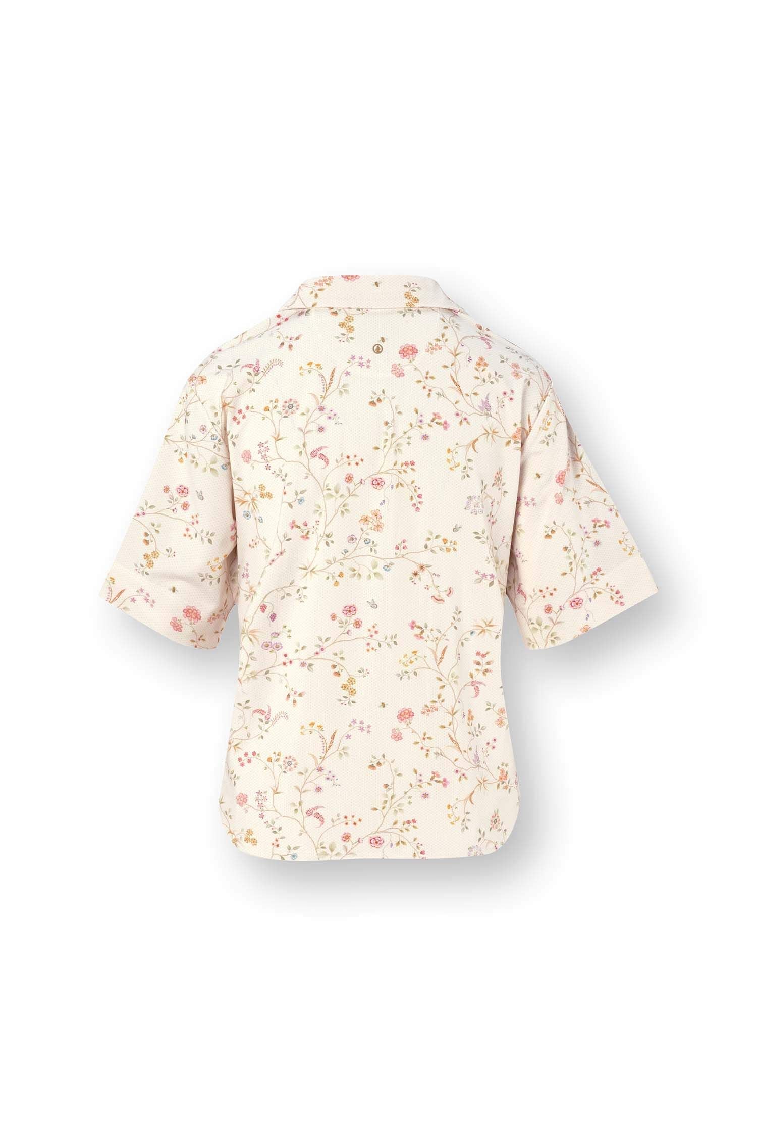 Košile Flora Little Delhi Off White - Pip Studio