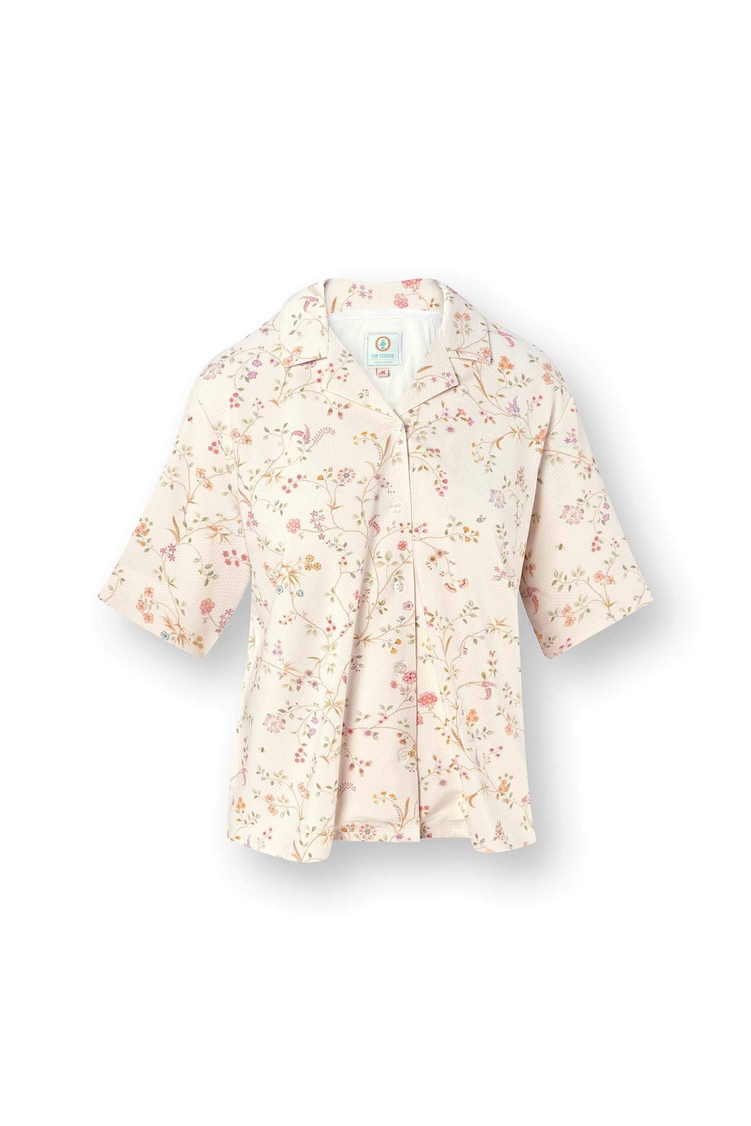 Košile Flora Little Delhi Off White - Pip Studio