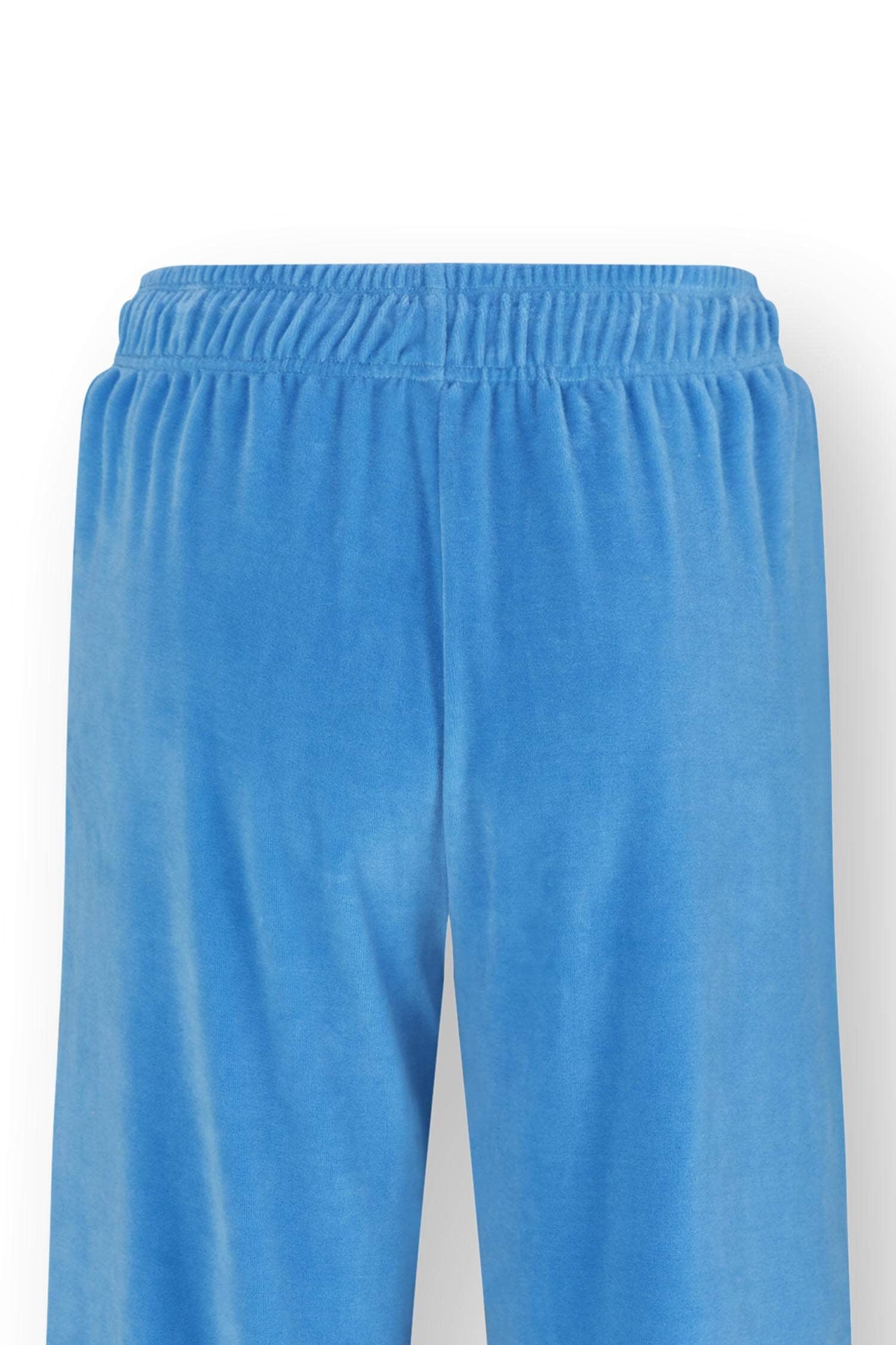 Dlouhé sametové kalhoty Britta Blue - Pip Studio