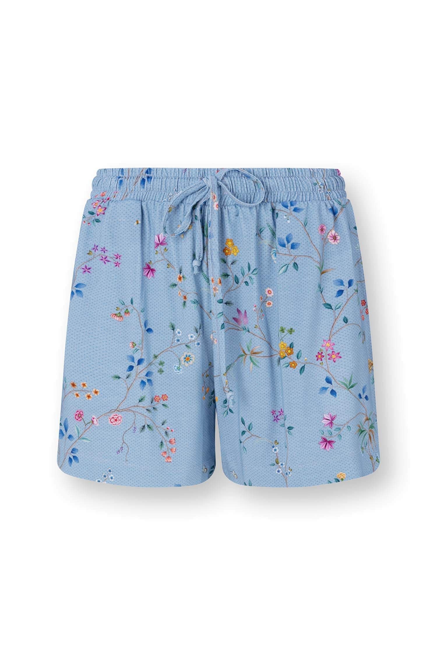 Delhi Dreams Blue Short Bob Trousers