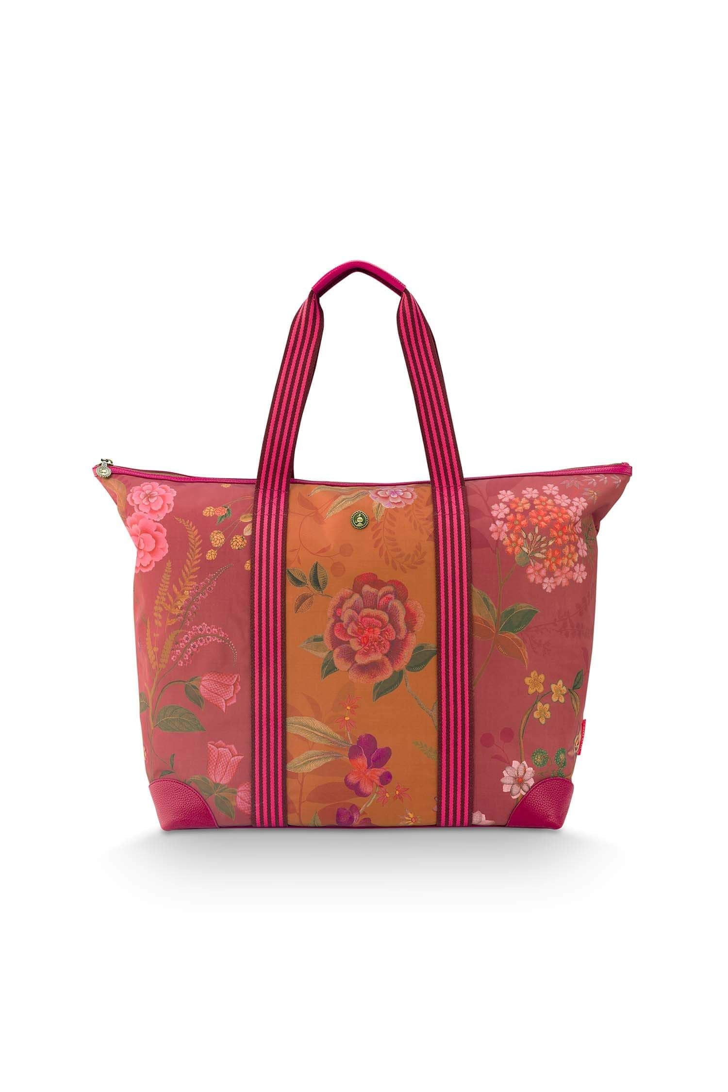 Taška velká - Tilda Large Bodhi Flower - Pip Studio (růžová)