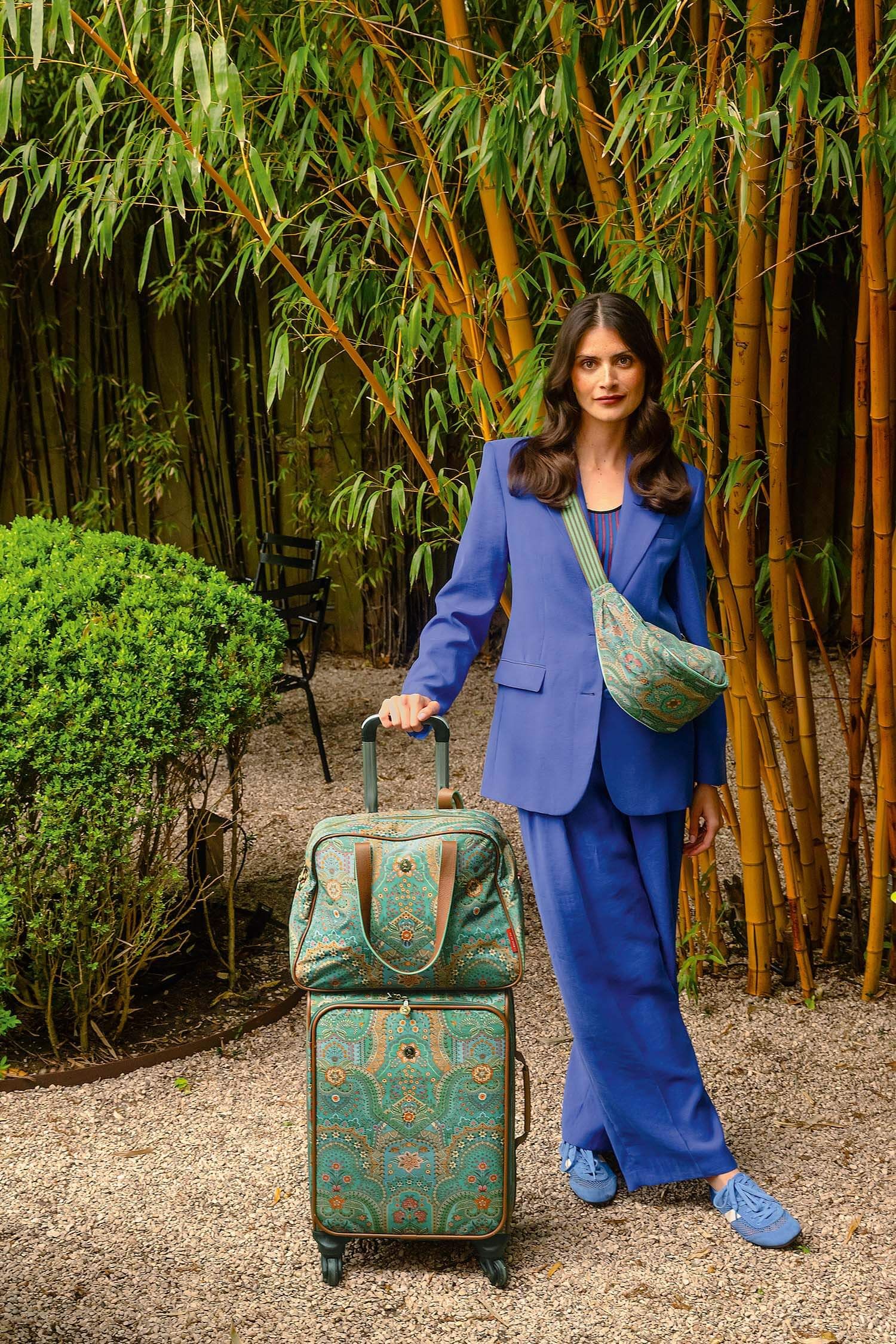 Crossbody kabelka Freya Jabali Green - Pip Studio