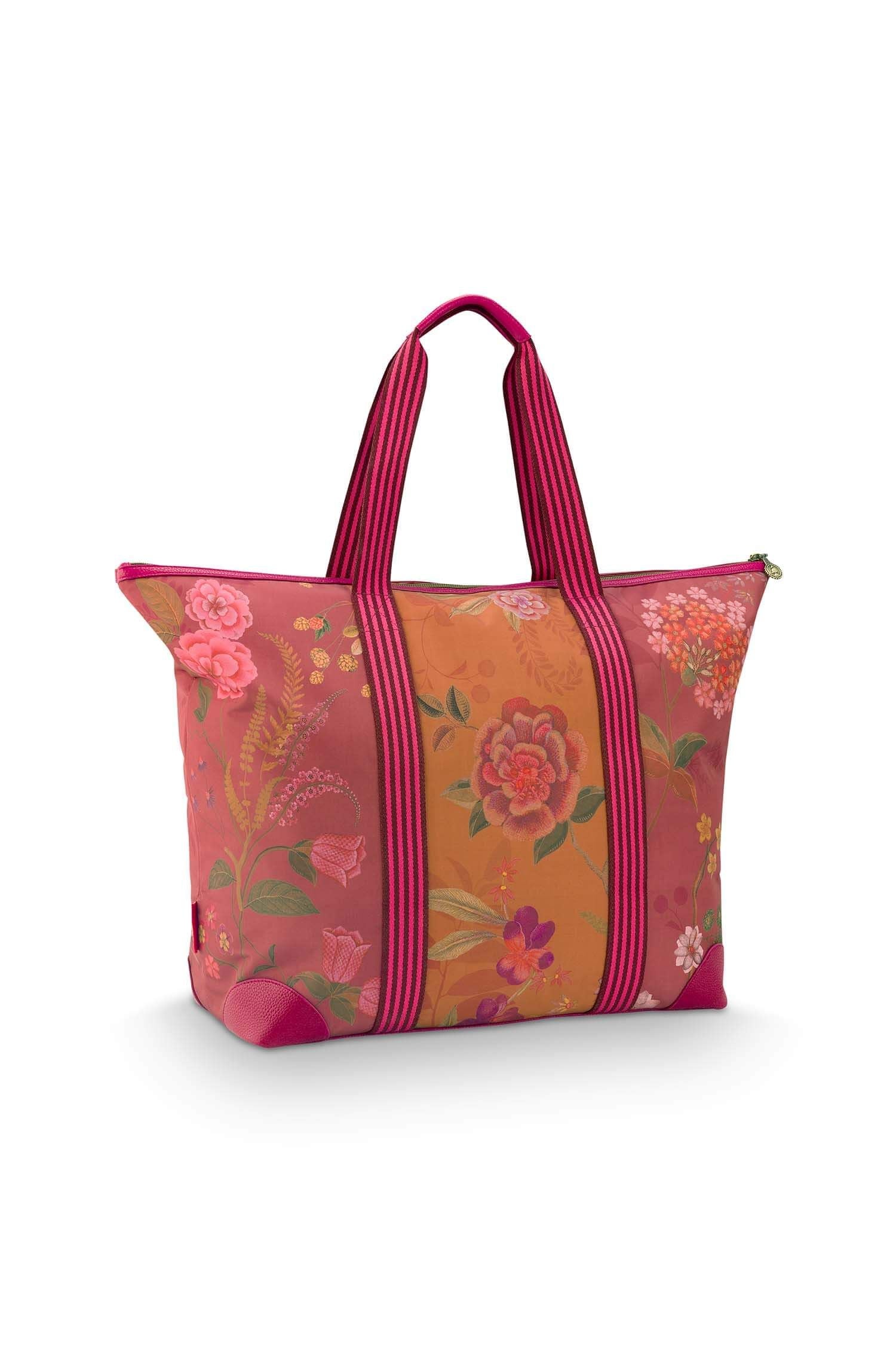 Taška velká - Tilda Large Bodhi Flower - Pip Studio (růžová)