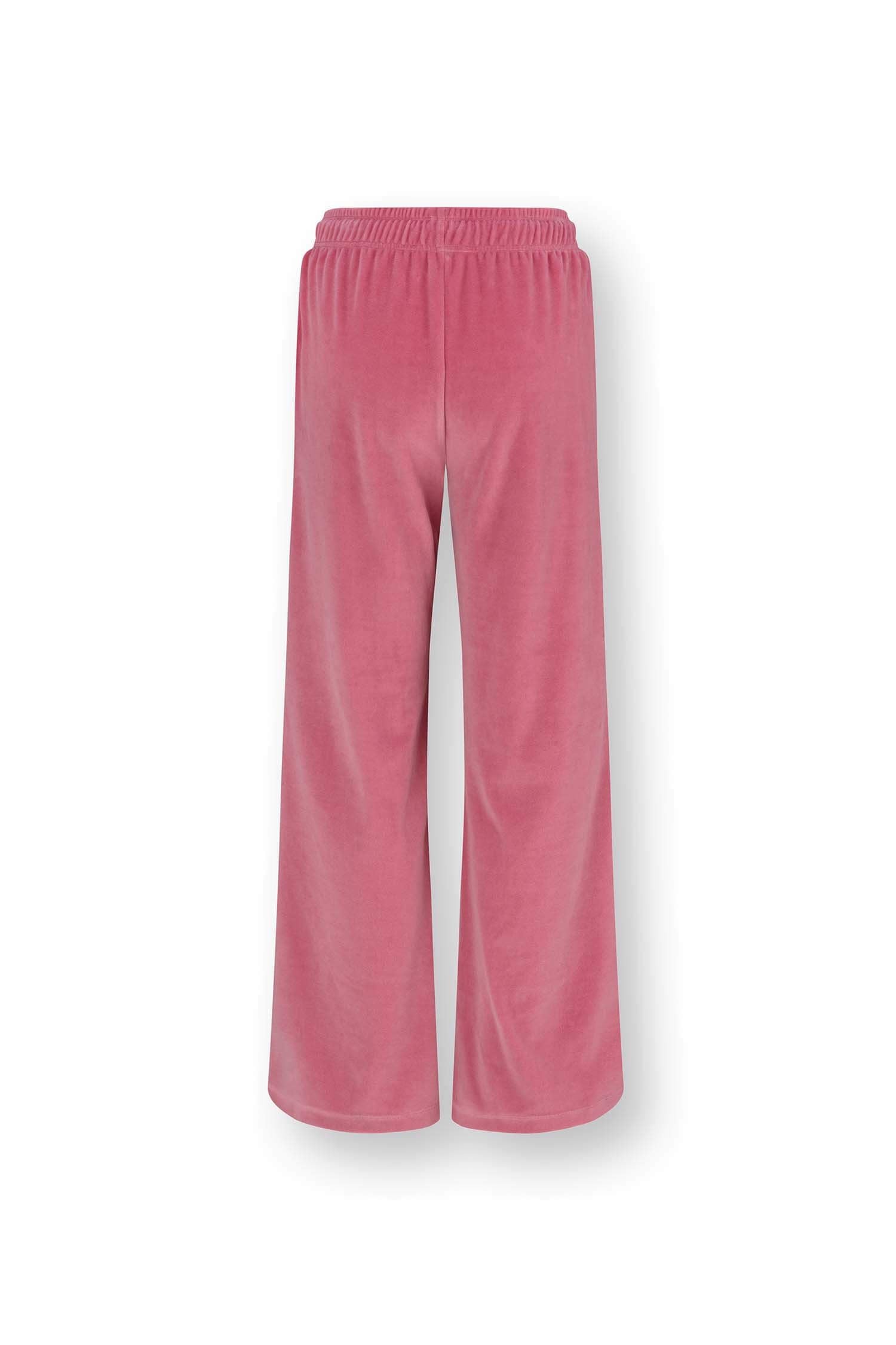 Dlouhé sametové kalhoty Britta Pink - Pip Studio