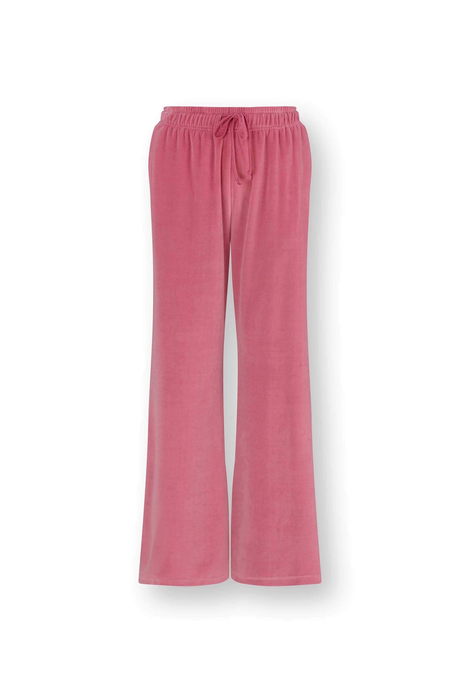Dlouhé sametové kalhoty Britta Pink - Pip Studio