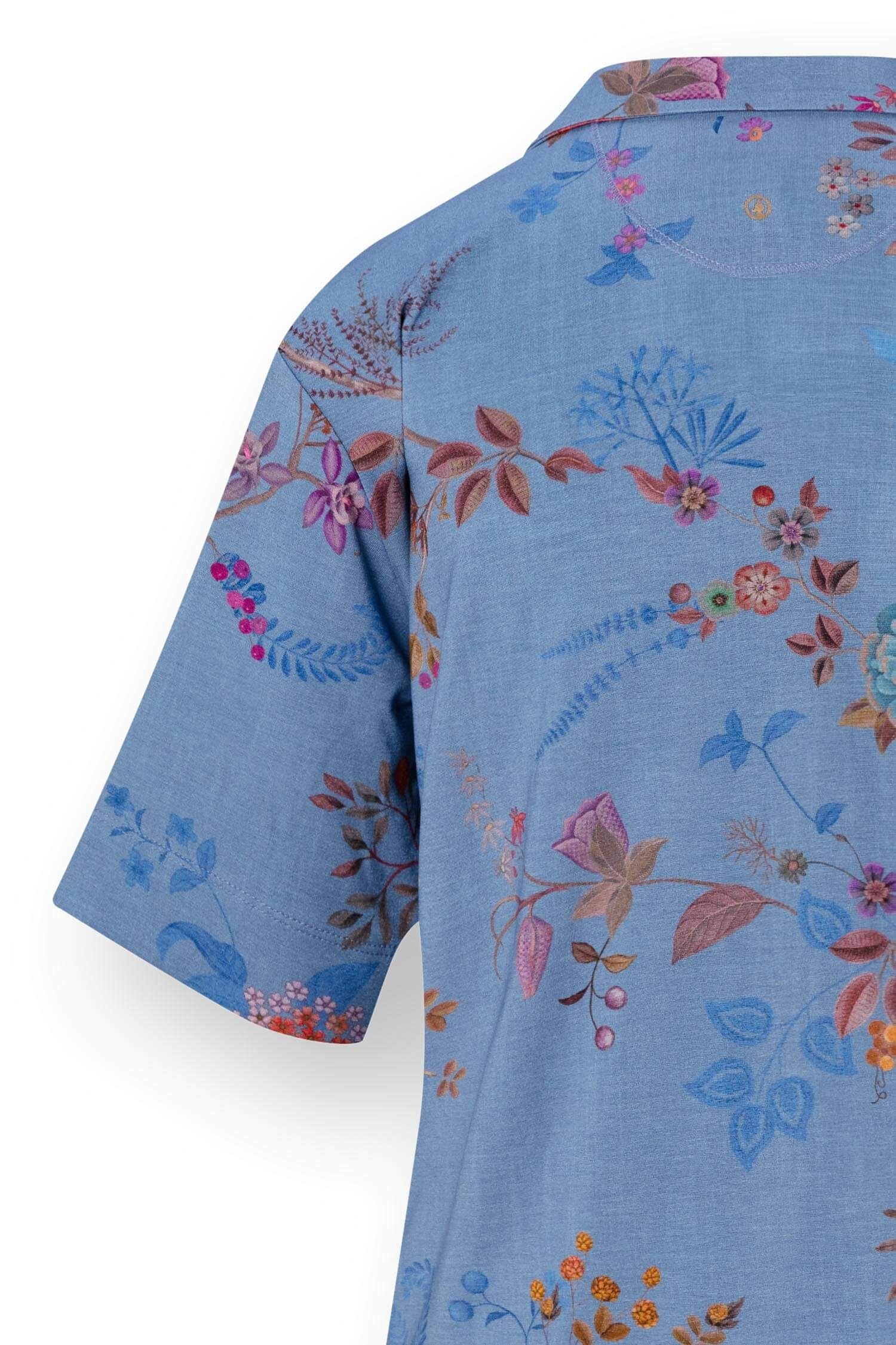 Košile Flora Bodhi Flower Blue - Pip Studio