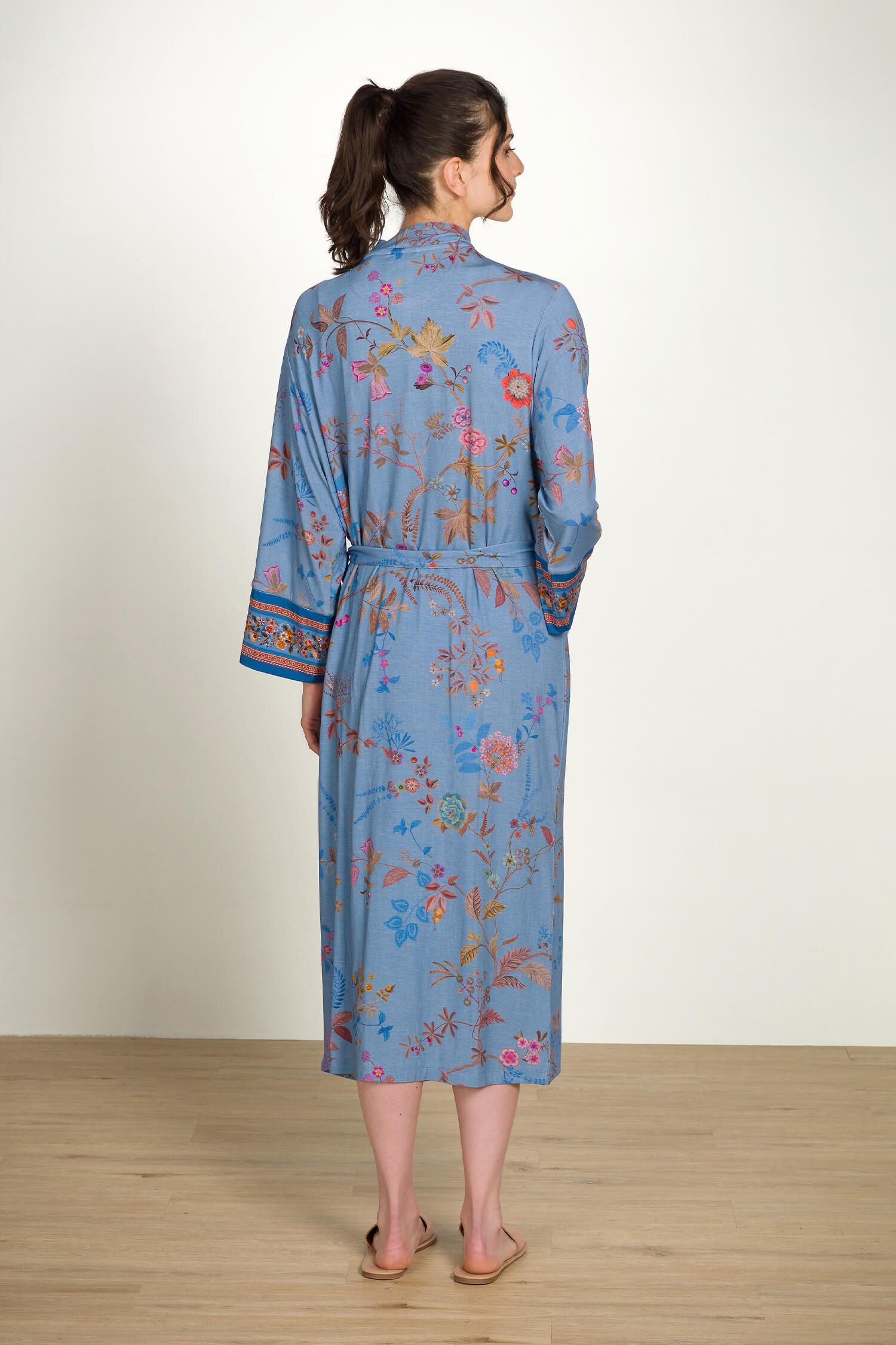 Kimono Noa Bodhi Flower Blue - Pip Studio