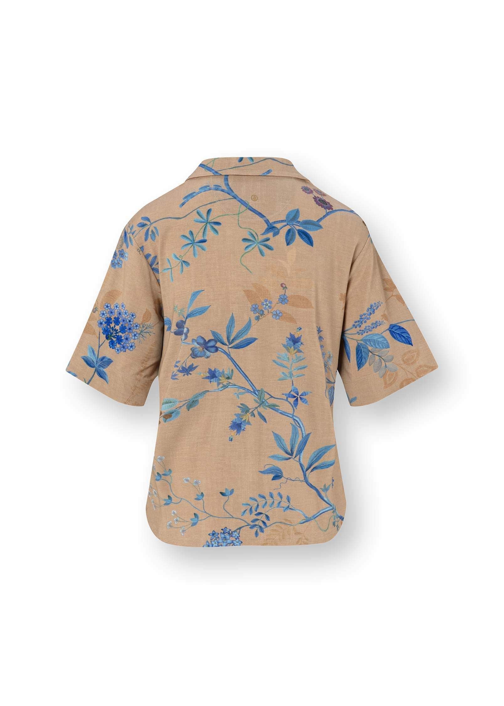 Košile Flora Marigold Blue - Pip Studio