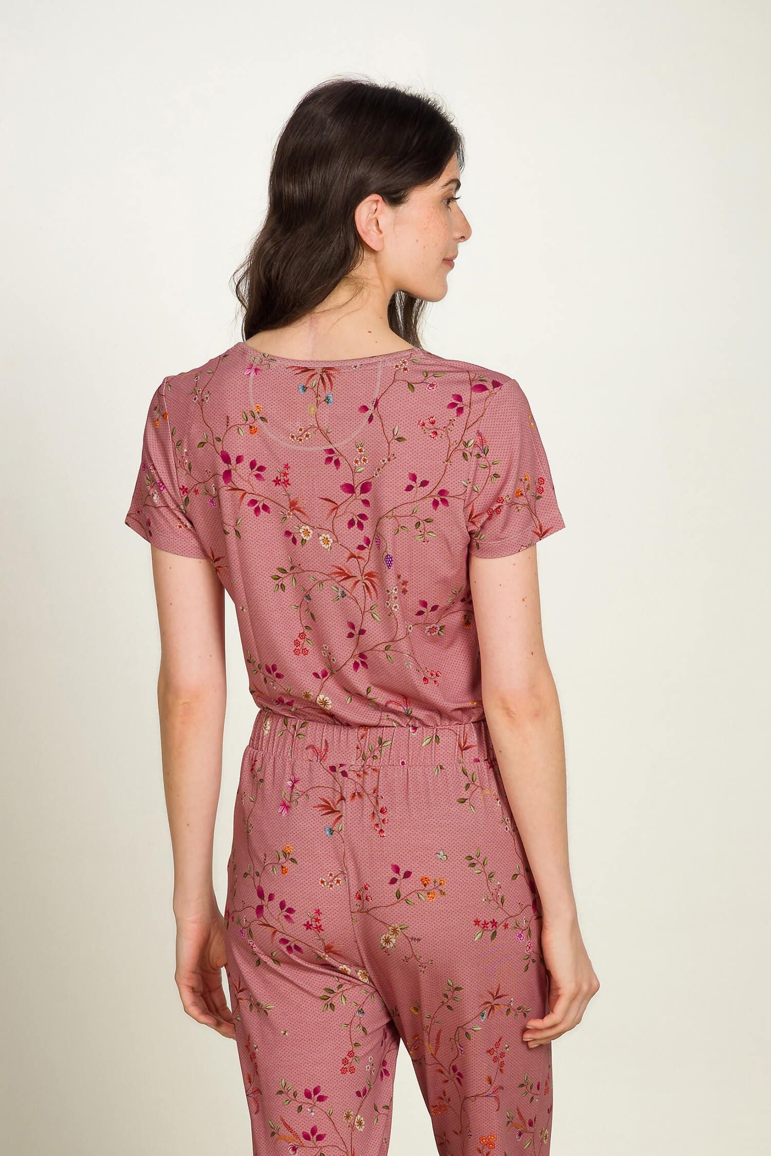 Delhi Dreams Pink Tilly Short Sleeve Top