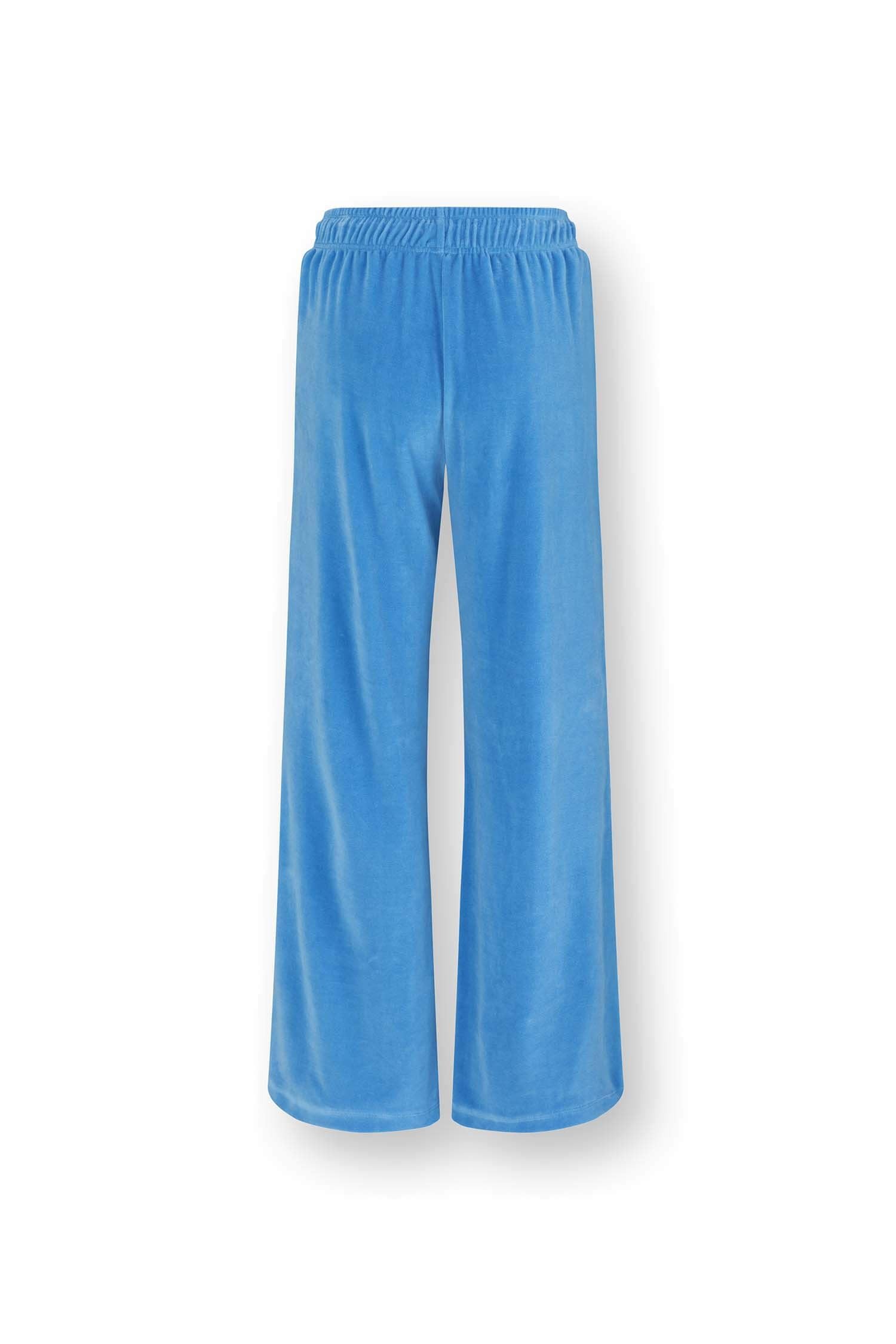 Dlouhé sametové kalhoty Britta Blue - Pip Studio