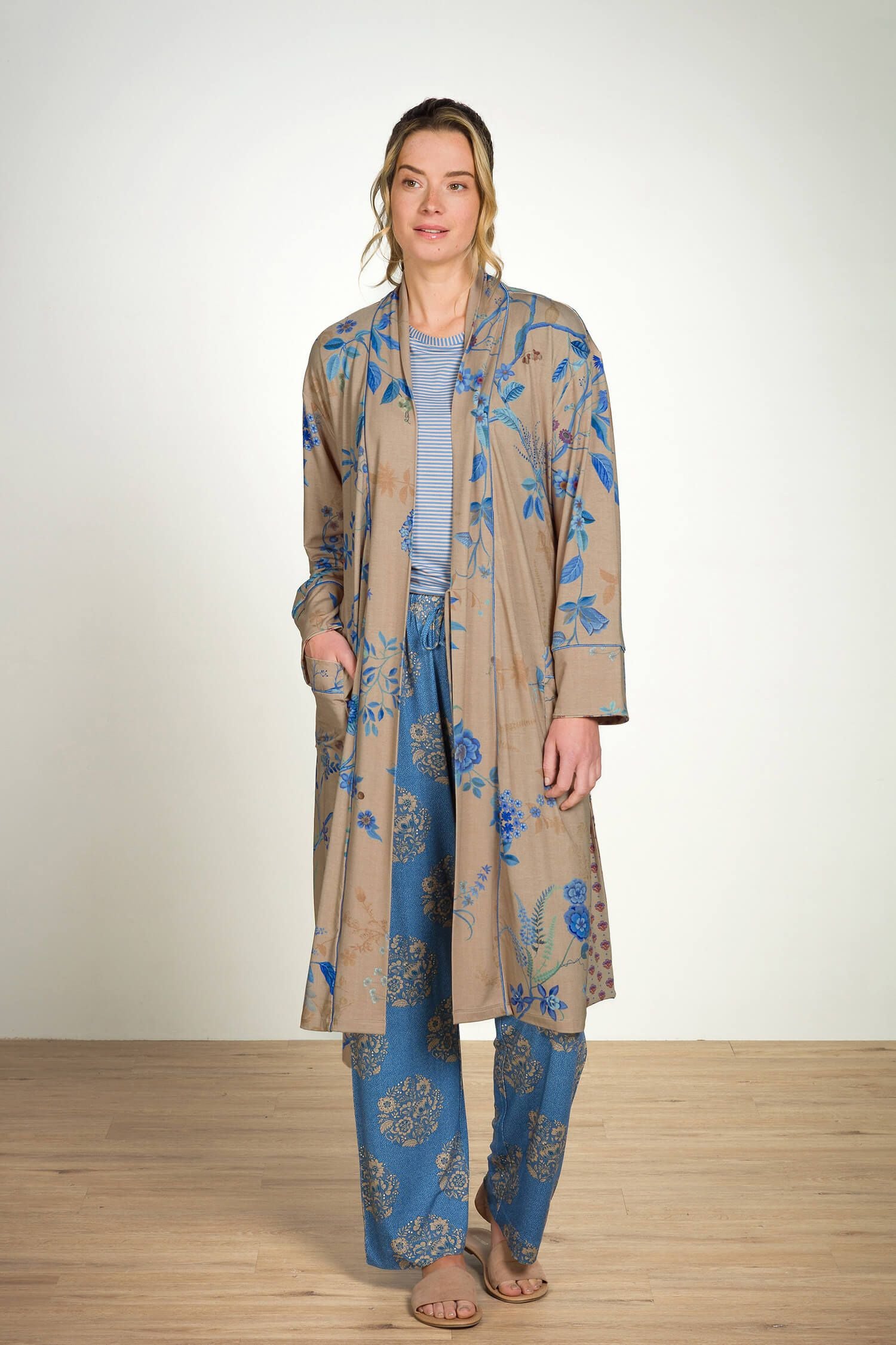 Kimono Nisha Marigold Blue - Pip Studio