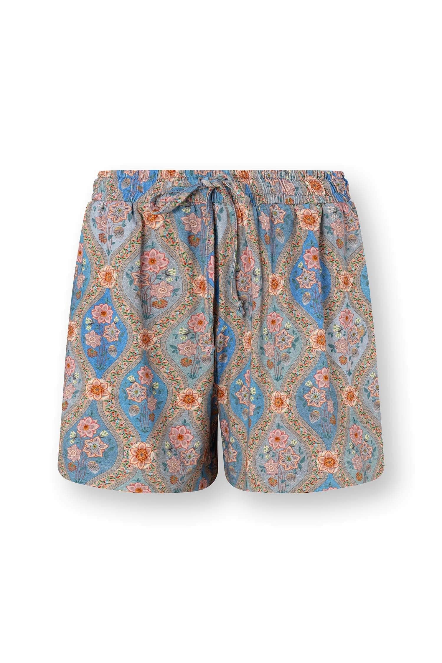 Ornamento Blue short bob trousers