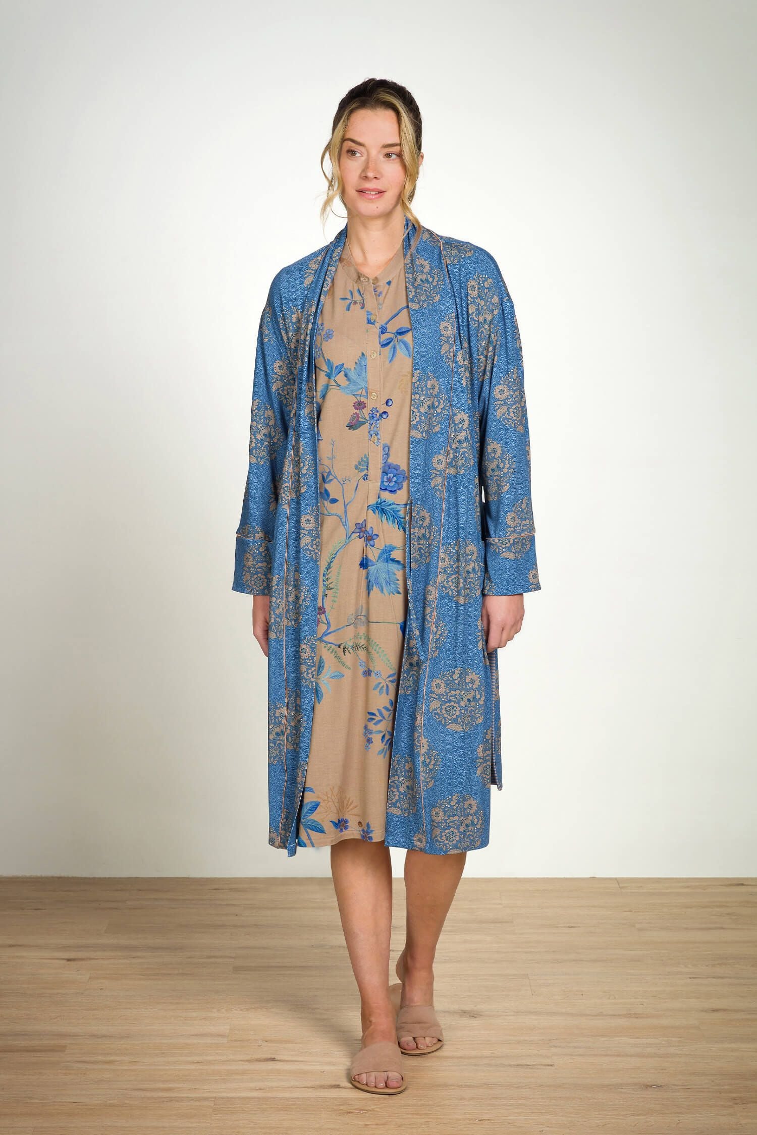 Noční košile Dalia Marigold Blue - Pip Studio