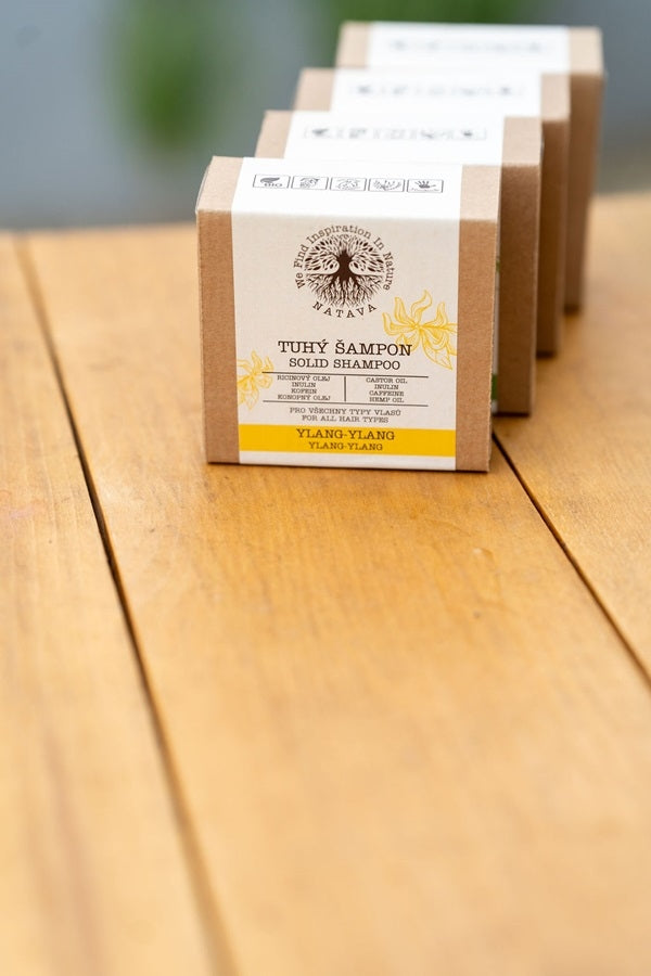 Tuhý šampon – Ylang-Ylang